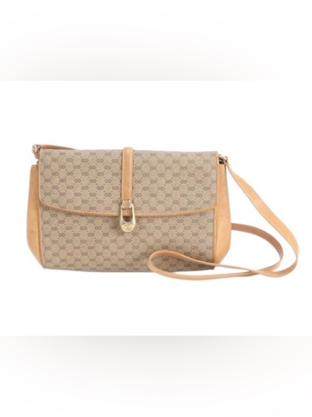 ✨Live Show Listing✨Gucci Tan Beige GG Monogram Crossbody Bag